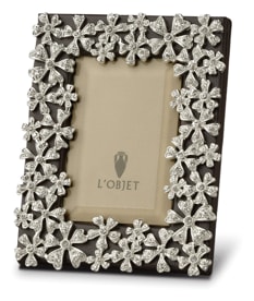 L'Objet, Picture Frames, Garland Frame, platinum 5x8 cm