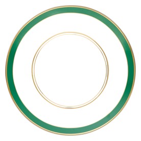 Raynaud, Cristobal Émeraude, Dinner plate, white motif