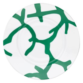 Raynaud, Cristobal Émeraude, Dessert plate, white motif