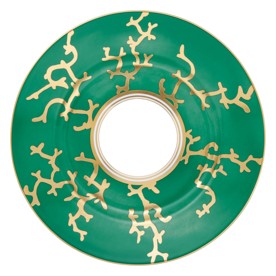 Raynaud, Cristobal Émeraude, Dessert plate, green motif