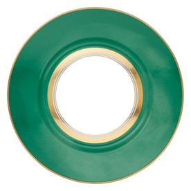 Raynaud, Cristobal Émeraude, Dinner plate, green motif №2