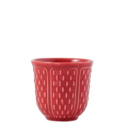 Gien, Pont aux Choux Gobelets, Espresso cup, red