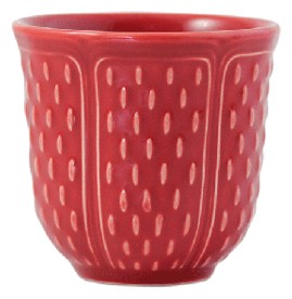 Gien, Pont aux Choux Gobelets, Espresso cup, red