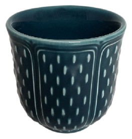 Gien, Pont aux Choux Gobelets, Espresso cup, ocean blue