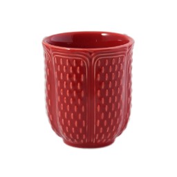 Gien, Pont aux Choux Gobelets, Tea cup, red