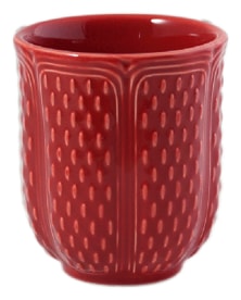 Gien, Pont aux Choux Gobelets, Tea cup, red