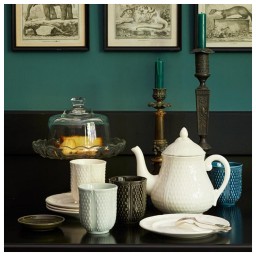 Gien, Pont aux Choux Gobelets, Tea cup, taupe