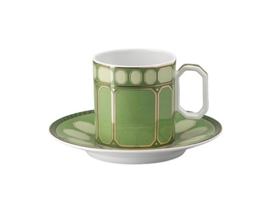 Rosenthal, Swarovski Signum, Coffee cup and saucer