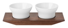 Hering Berlin, Velvet, Salt/spices dishes on tray, set of 2