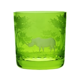 Theresienthal, Kilimandscharo, Whisky tumbler, pattern rhino