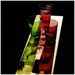 Theresienthal, Kilimandscharo, Whisky tumbler, pattern rhino