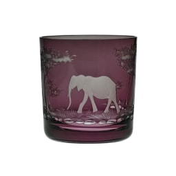 Theresienthal, Kilimandscharo, Whisky tumbler, pattern elephant