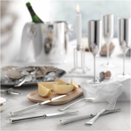 Robbe & Berking, Avenue cutlery, silver plated, Soup ladle