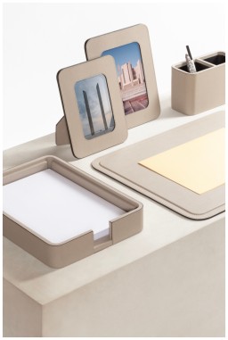 Giobagnara, Polo Desk Set, A4 Paper tray with lid