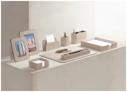 Giobagnara, Polo Desk Set, A4 Paper tray with lid