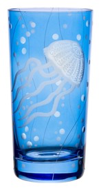 Artel, Sea life highball glasses, Highball glass, jellyfish