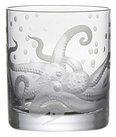 Artel, Sea life double old fashioned tumblers, Double old fashioned tumbler, octopus