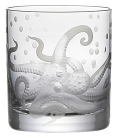 Artel, Sea life double old fashioned tumblers, Double old fashioned tumbler, octopus