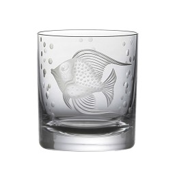 Artel, Sea life double old fashioned tumblers, Double old fashioned tumbler, fish