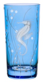 Artel, Sea life highball glasses, Highball glass, seahorse