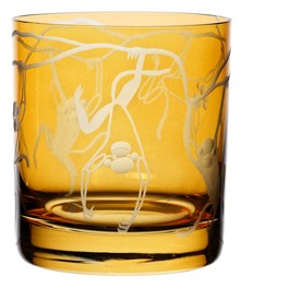 Artel, Safari double old fashioned tumblers, Double old fashioned tumbler, monkeys