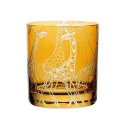 Artel, Safari double old fashioned tumblers, Double old fashioned tumbler, giraffes