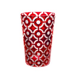 Artel, Polka dot tumblers, Tumbler, red