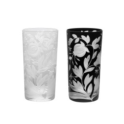 Artel, Verdure highball glasses, highball glass, black