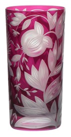 Artel, Verdure highball glasses, highball glass, fuchsia