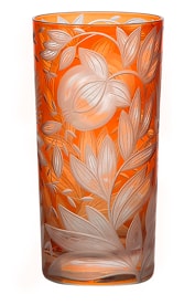 Artel, Verdure highball glasses, Highball glass, orange