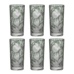 Artel, Verdure highball glasses, Highball glass, grey