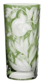 Artel, Verdure highball glasses, Highball glass, khaki green