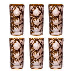 Artel, Verdure highball glasses, Highball glass, walnut