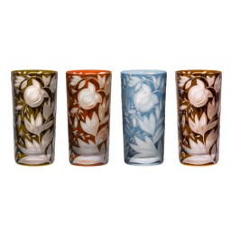 Artel, Verdure highball glasses, Highball glass, walnut