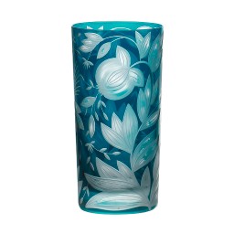 Artel, Verdure highball glasses, Highball glass, peacock