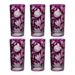 Artel, Verdure highball glasses, highball glass, purple