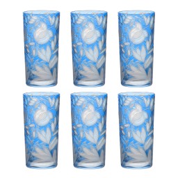 Artel, Verdure highball glasses, highball glass, blue
