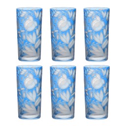 Artel, Verdure highball glasses, highball glass, blue