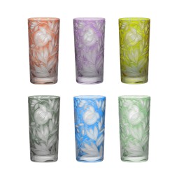 Artel, Verdure highball glasses, highball glass, blue