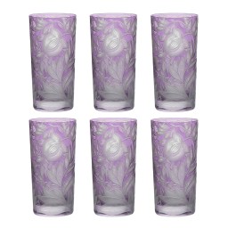 Artel, Verdure highball glasses, Highball glass, lilac