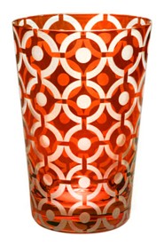 Artel, Polka dot tumblers, Tumbler, burnt orange