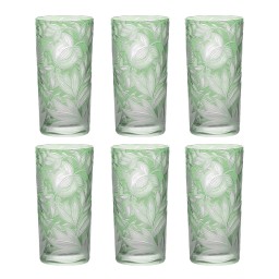 Artel, Verdure highball glasses, highball glass, peridot