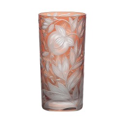 Artel, Verdure highball glasses, Highball glass, salmon