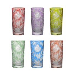 Artel, Verdure highball glasses, highball glass, rose