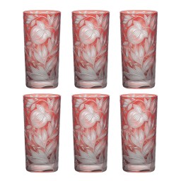 Artel, Verdure highball glasses, highball glass, rose