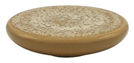 Jaune de Chrome, Song Ocre, Bubble dinner plate, small