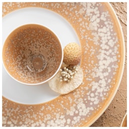 Jaune de Chrome, Song Ocre, Rim soup plate, small