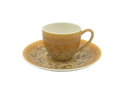 Jaune de Chrome, Song Ocre, Coffee saucer