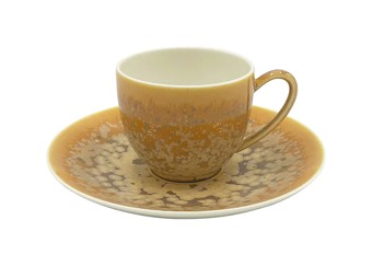 Jaune de Chrome, Song Ocre, Coffee saucer