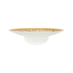 Jaune de Chrome, Song Ocre, Rim soup plate, large